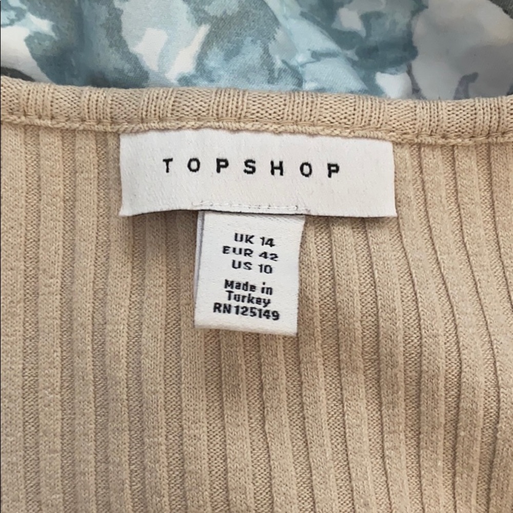 Top shop crop top